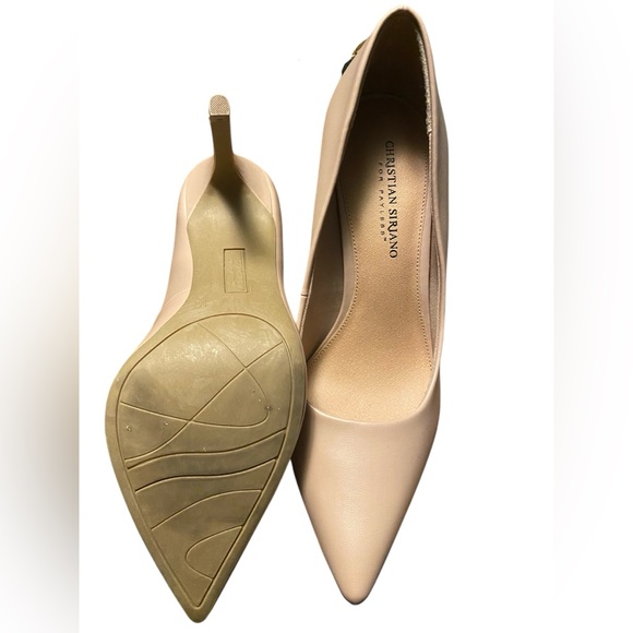Christian Siriano Pumps- Faux leather nude heels - Picture 3 of 4